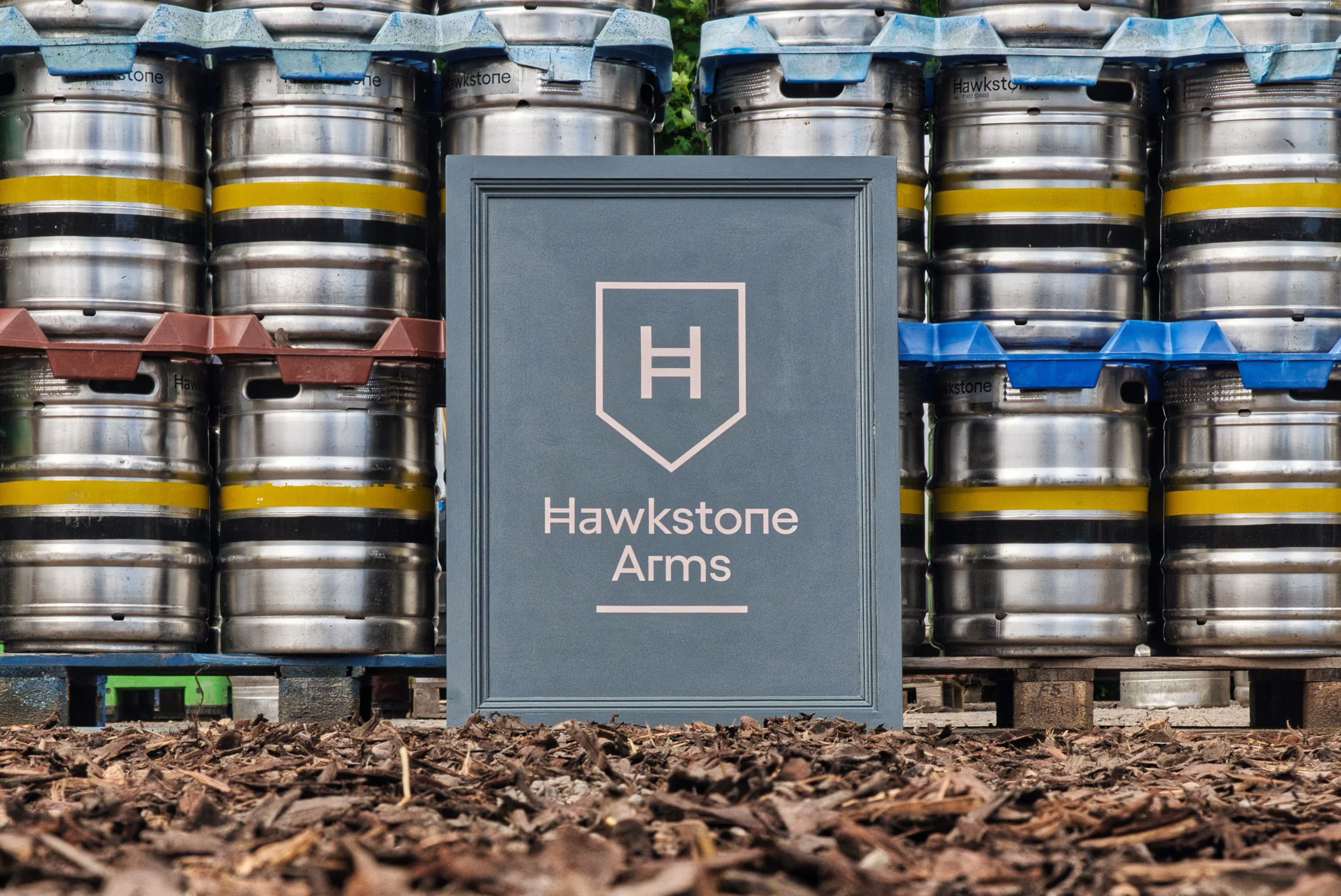 Hawkstone Arms sign