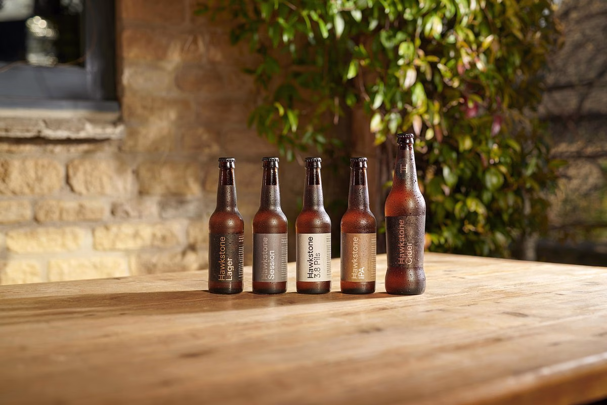 Hawkstone's range of beers