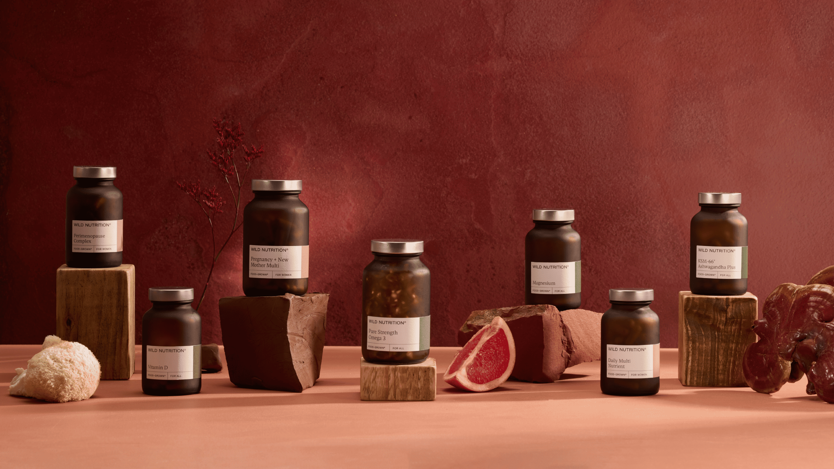 Wild Nutrition's supplements